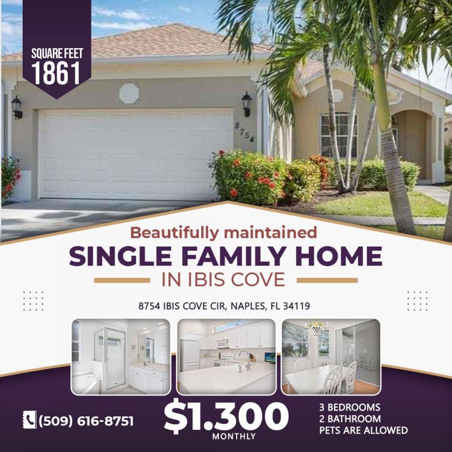 Foto Casa en Renta en Ibis Cove, Florida - U$D 1.300 - CAR3002 - BienesOnLine