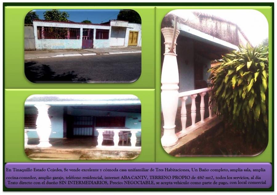 Foto Casa en Venta en Tinaquillo, Tinaquillo, Cojedes - U$D 7.000 - CAV99690 - BienesOnLine