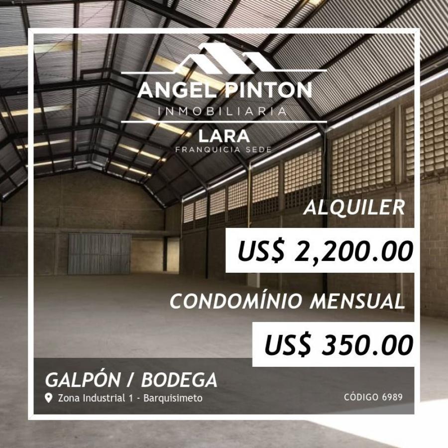 Foto Galpon en Alquiler en Barquisimeto, Lara - U$D 2.200 - GAA254115 - BienesOnLine