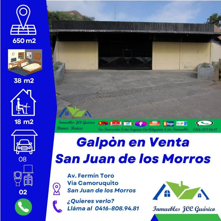 Foto Galpon en Venta en San Juan, San Juan de los Morros, Gurico - U$D 41.000 - GAV192596 - BienesOnLine