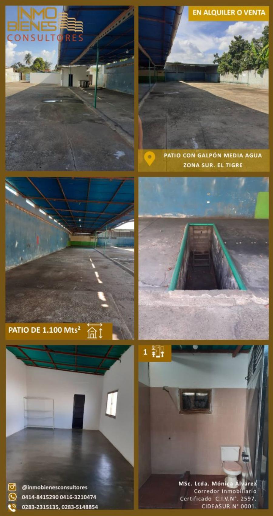 Foto Galpon en Venta en Edmundo Barrio, El Tigre, Anzotegui - U$D 35.000 - GAV225020 - BienesOnLine