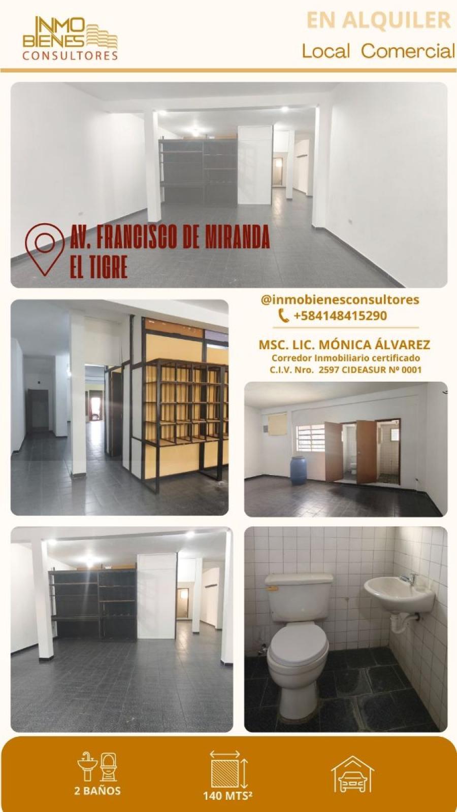 Foto Local en Alquiler en Edmundo Barrio, El Tigre, Anzoátegui - U$D 500 - LOA254072 - BienesOnLine