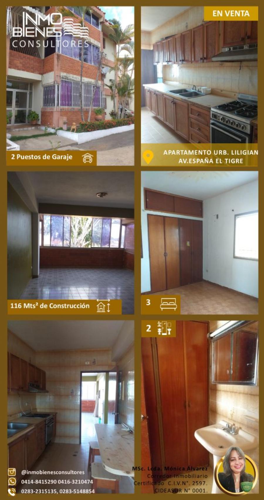 Foto Apartamento en Venta en Edmundo Barrio, El Tigre, Anzotegui - U$D 10.000 - APV218028 - BienesOnLine