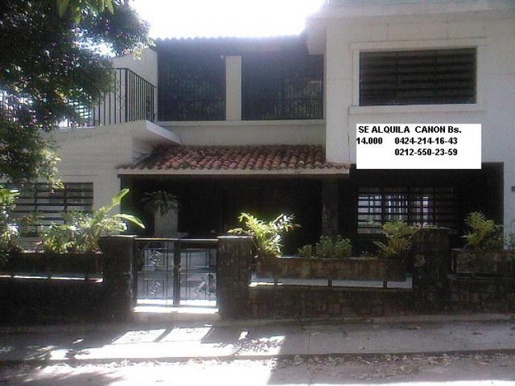 Foto Casa en Alquiler en URB. ALTA FLORIDA, Caracas, Distrito Federal - BsF 14.000 - CAA22508 - BienesOnLine