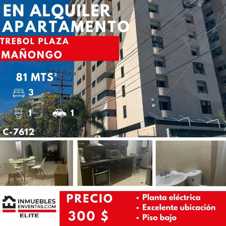 Foto Apartamento en Alquiler en Residencias Trbol Plaza Maongo, Maongo, Carabobo - U$D 300 - APA216901 - BienesOnLine
