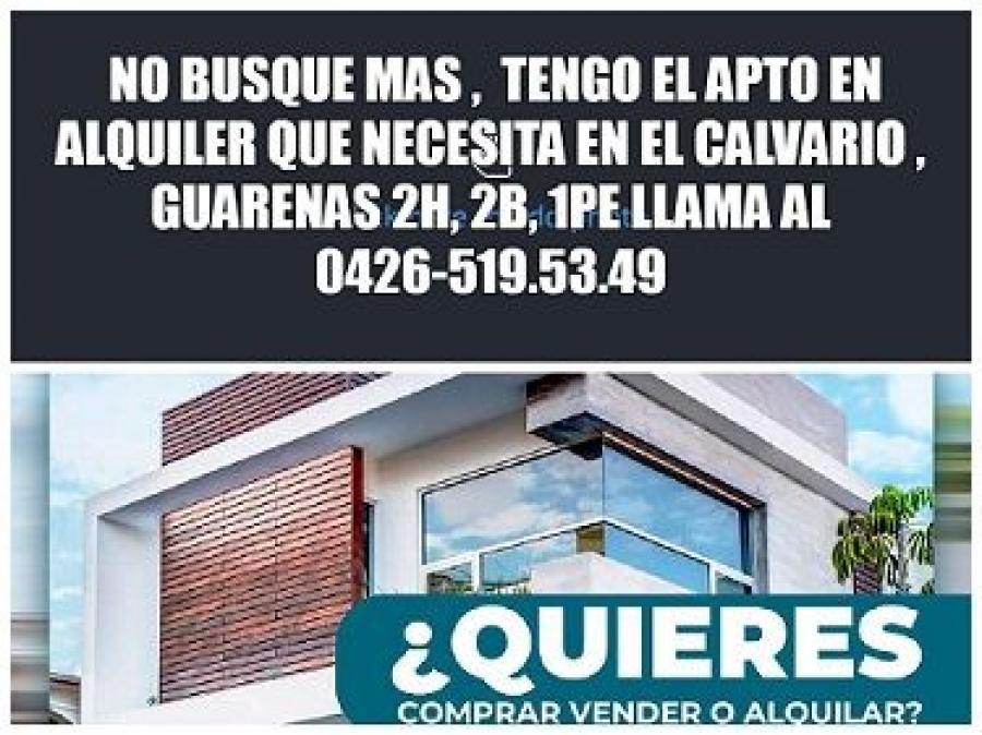 Foto Apartamento en Alquiler en Guarenas, Plaza, Miranda - U$D 120 - APA165475 - BienesOnLine