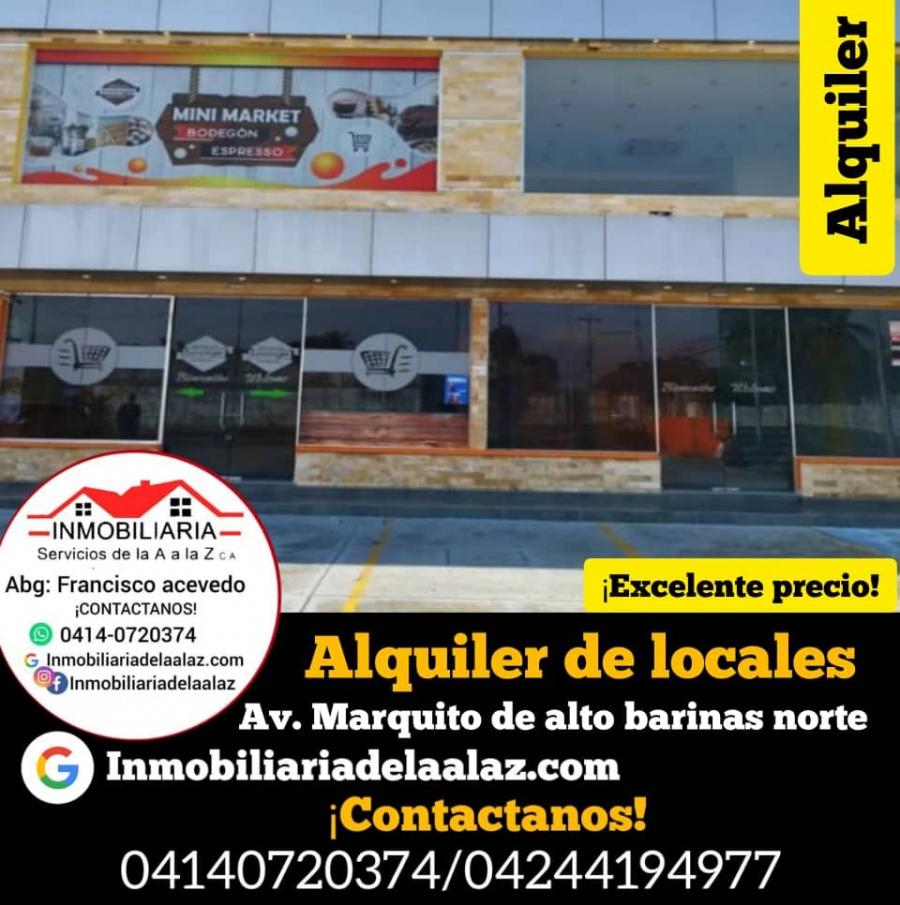 Foto Local en Alquiler en alto barinas, Barinas Capital, Barinas - U$D 400 - LOA171538 - BienesOnLine