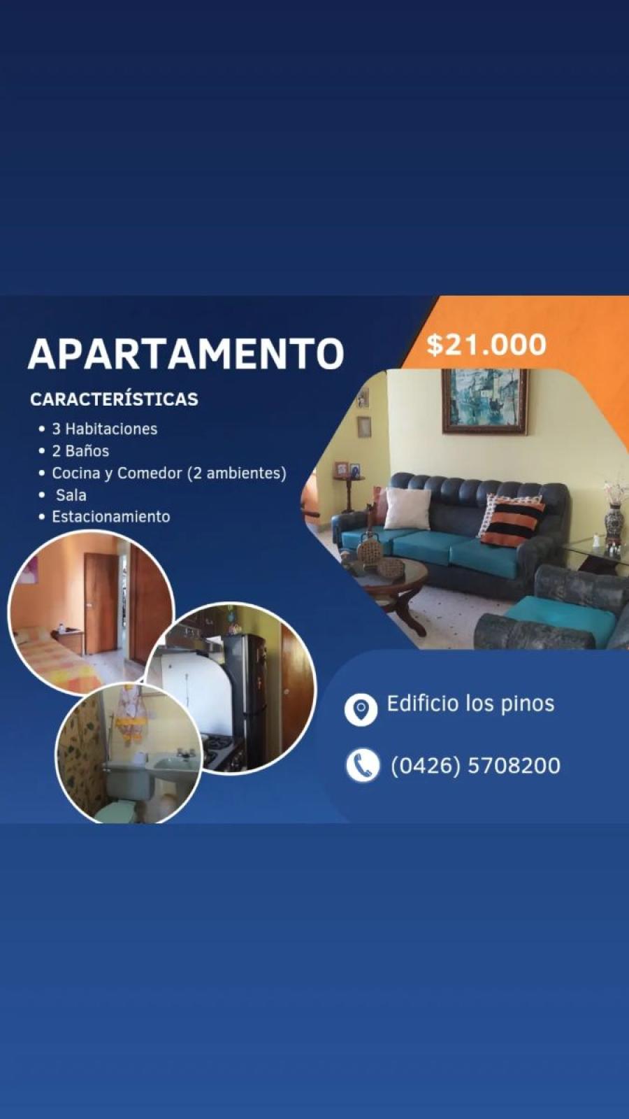 Foto Apartamento en Venta en Libertador, Mrida - U$D 21.000 - APV193965 - BienesOnLine