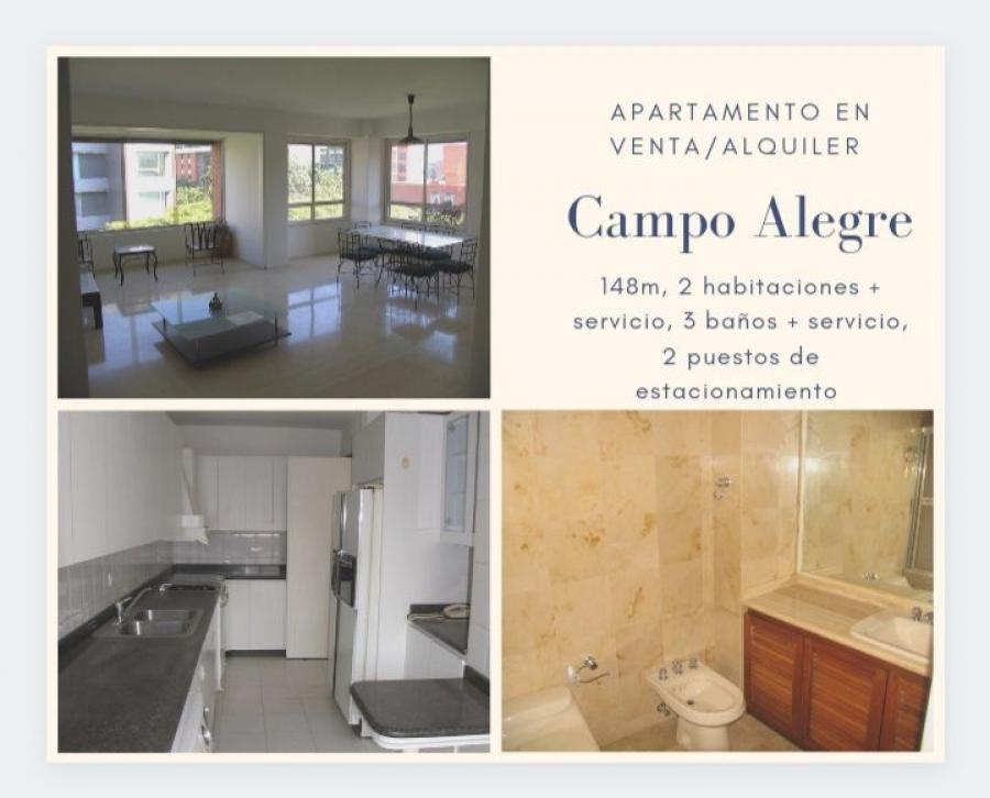 Foto Apartamento en Alquiler en Campo Alegre, Chacao, Miranda - U$D 2.100 - APA146379 - BienesOnLine