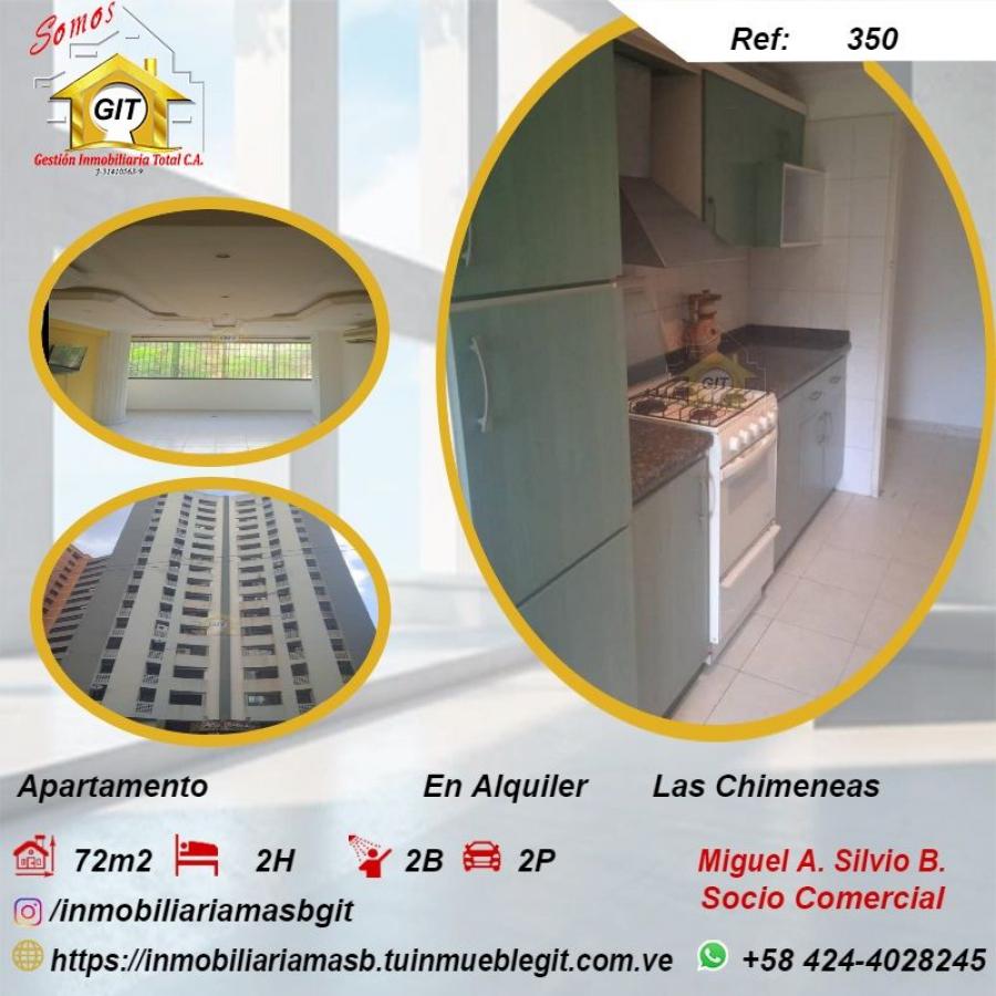 Foto Apartamento en Alquiler en Las Chimeneas, Valencia, Carabobo - U$D 350 - APA225599 - BienesOnLine