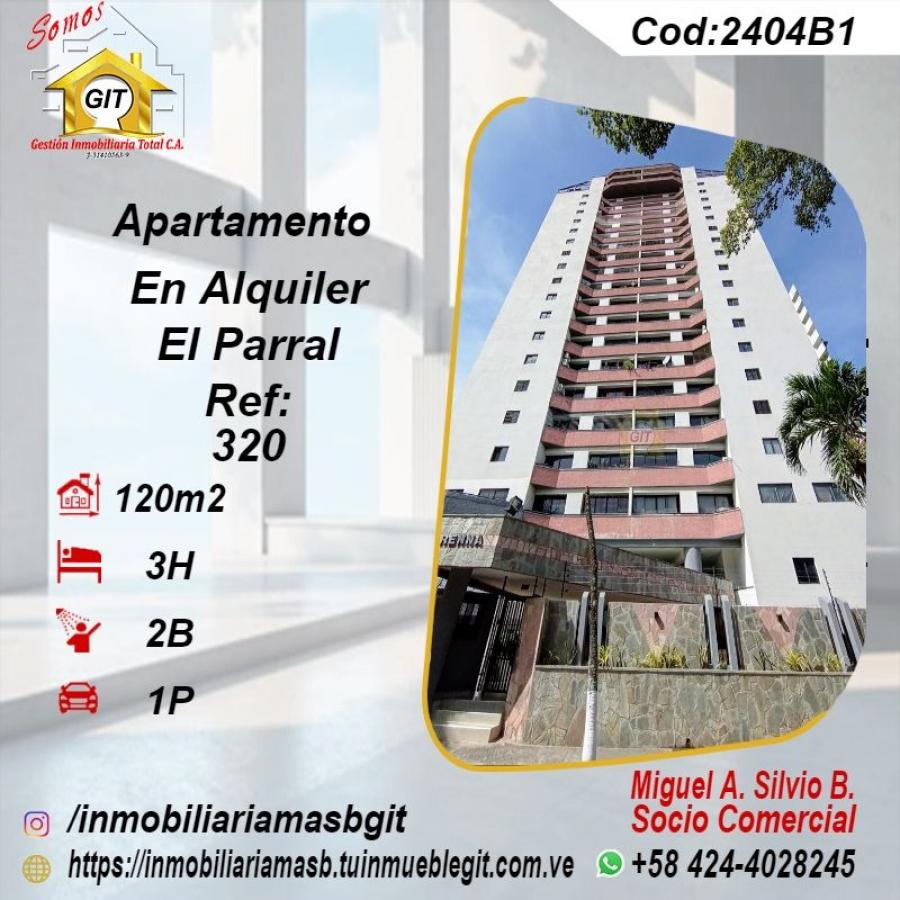 Foto Apartamento en Alquiler en parral, Valencia, Carabobo - U$D 320 - APA224916 - BienesOnLine