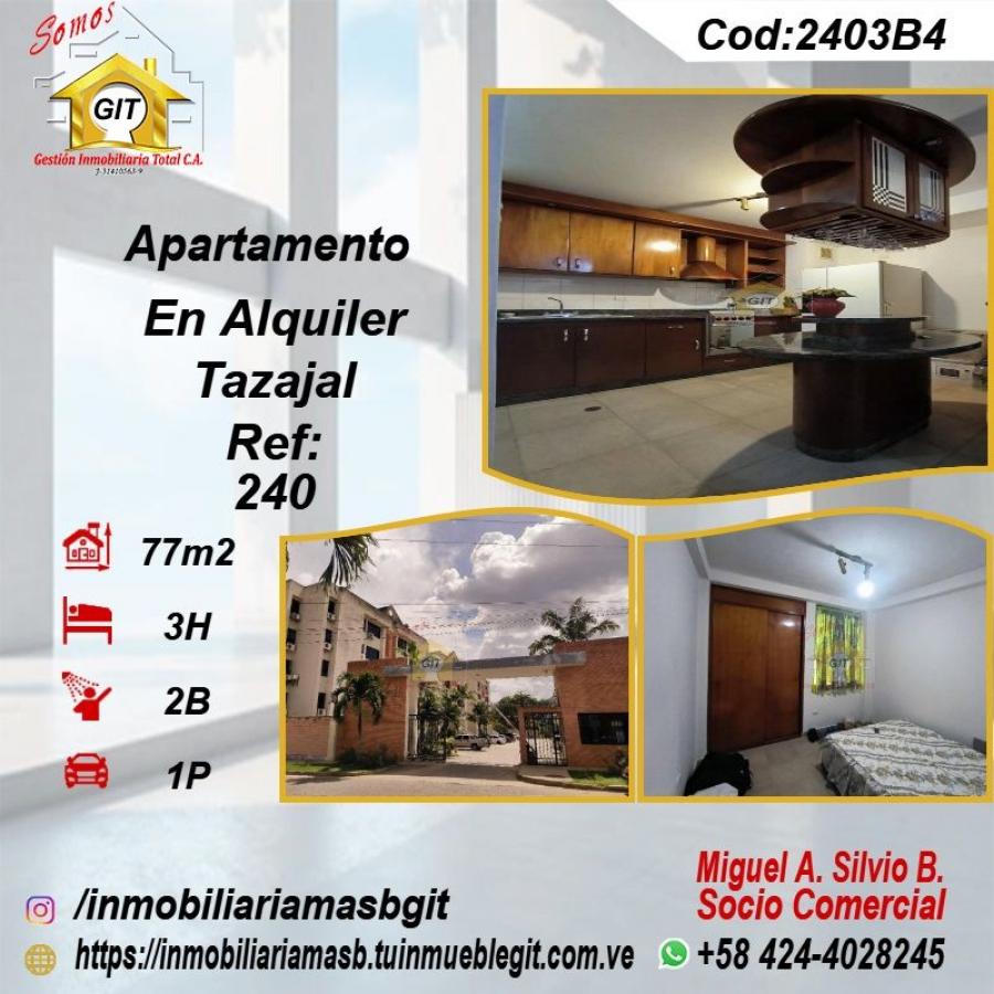 Foto Apartamento en Alquiler en Tazajal, Naguanagua, Carabobo - U$D 250 - APA222362 - BienesOnLine