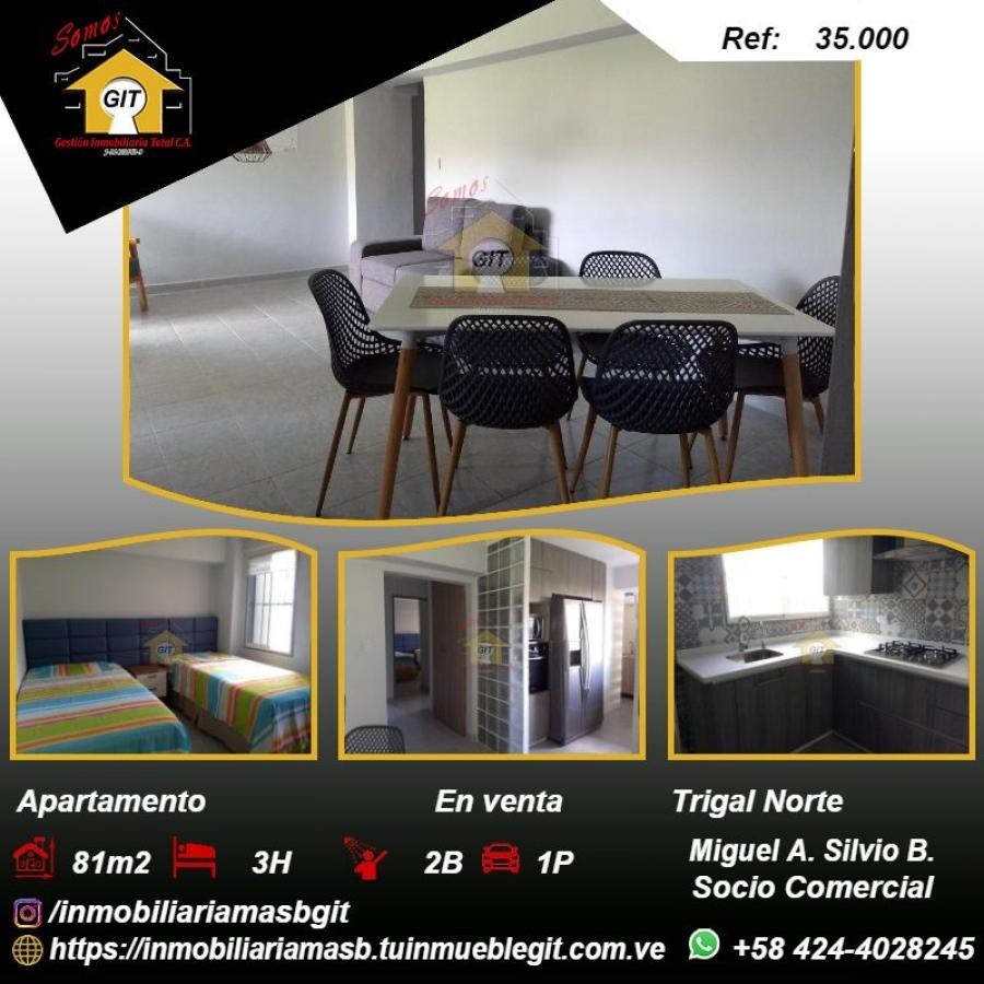 Foto Apartamento en Venta en Trigal Norte, Valencia, Carabobo - U$D 35.000 - APV196181 - BienesOnLine