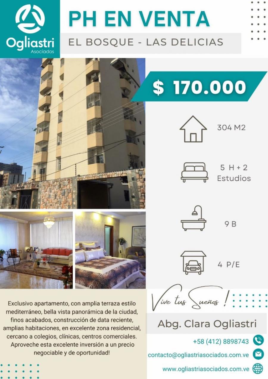 Foto Apartamento en Venta en EL BOSQUE LAS DELICIAS, Maracay, Aragua - U$D 170.000 - APV203898 - BienesOnLine