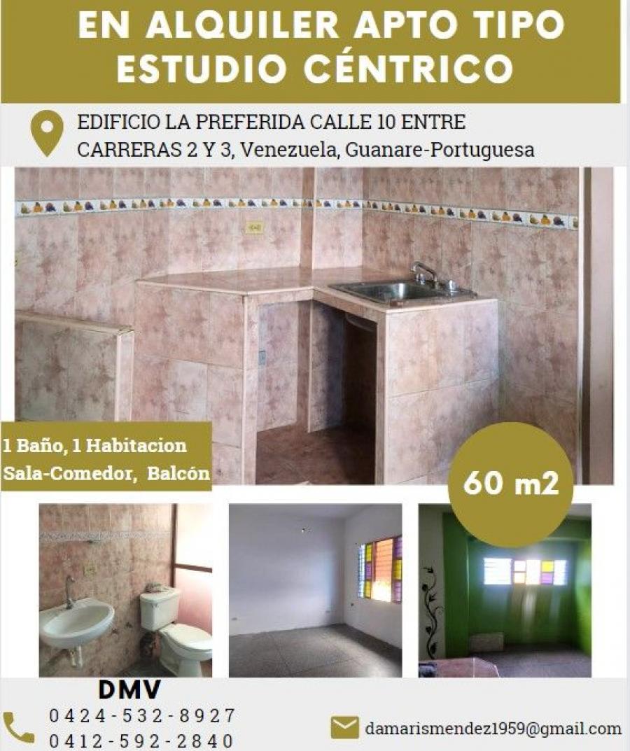 Foto Apartamento en Alquiler en Guanare, Portuguesa - U$D 80 - APA187985 - BienesOnLine