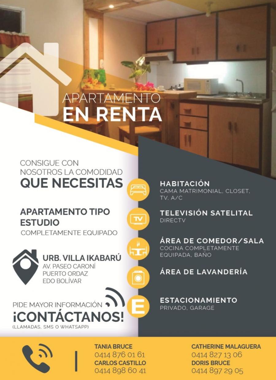 Foto Apartamento en Alquiler en Unare, Ciudad Guayana, Bolvar - U$D 150 - APA206189 - BienesOnLine