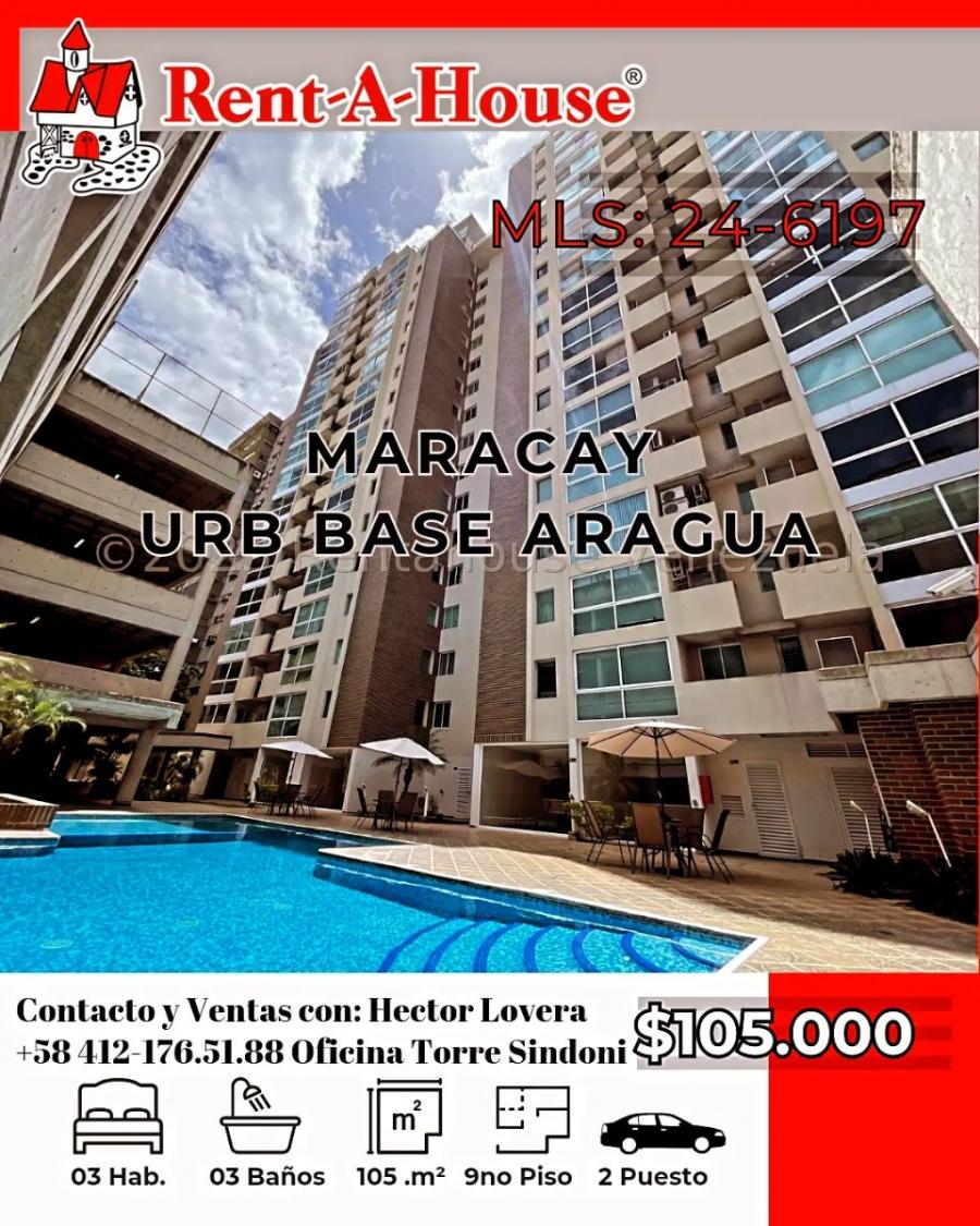Foto Apartamento en Venta en Base aragua Edificio Terra Norte, Maracay, Aragua - U$D 105.000 - APV208563 - BienesOnLine