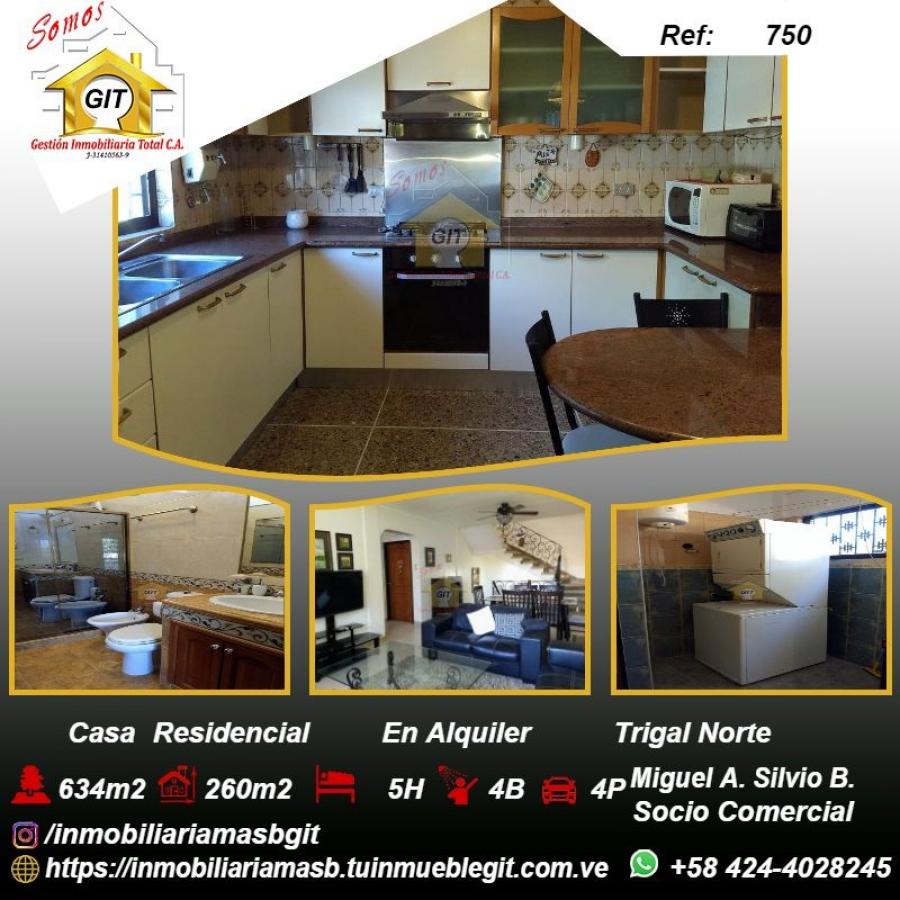 Foto Quinta en Alquiler en Trigal Norte, Valencia, Carabobo - U$D 750 - QUA218453 - BienesOnLine