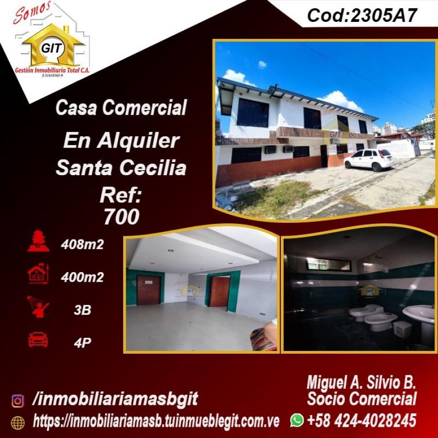 Foto Casa en Alquiler en santa cecilia, Valencia, Carabobo - U$D 1.500 - CAA207978 - BienesOnLine
