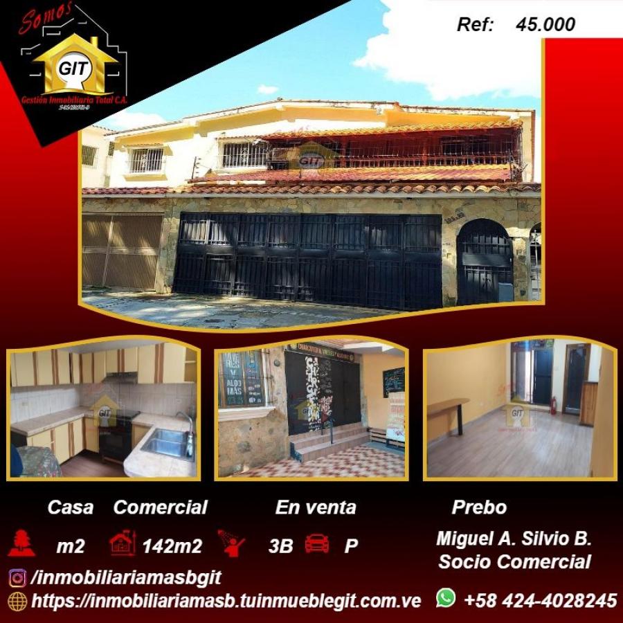 Foto Casa en Venta en Prebo, Valencia, Carabobo - U$D 45.000 - CAV217916 - BienesOnLine