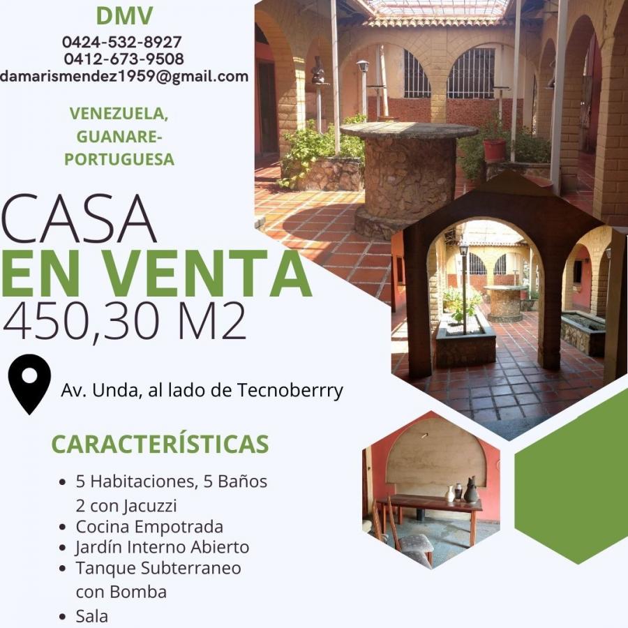 Foto Casa en Venta en Guanare, Portuguesa - U$D 110.000 - CAV185702 - BienesOnLine