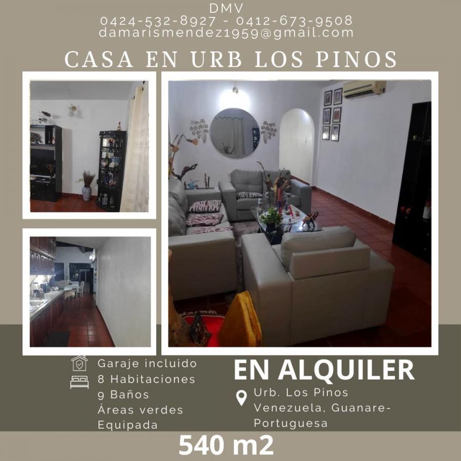 Foto Casa en Alquiler en Guanare, Portuguesa - U$D 1.200 - CAA184220 - BienesOnLine