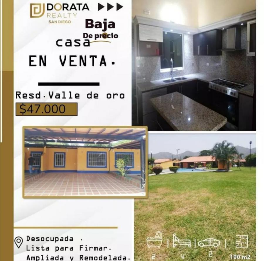 Foto Casa en Venta en San Diego, Carabobo - U$D 47.000 - CAV178676 - BienesOnLine