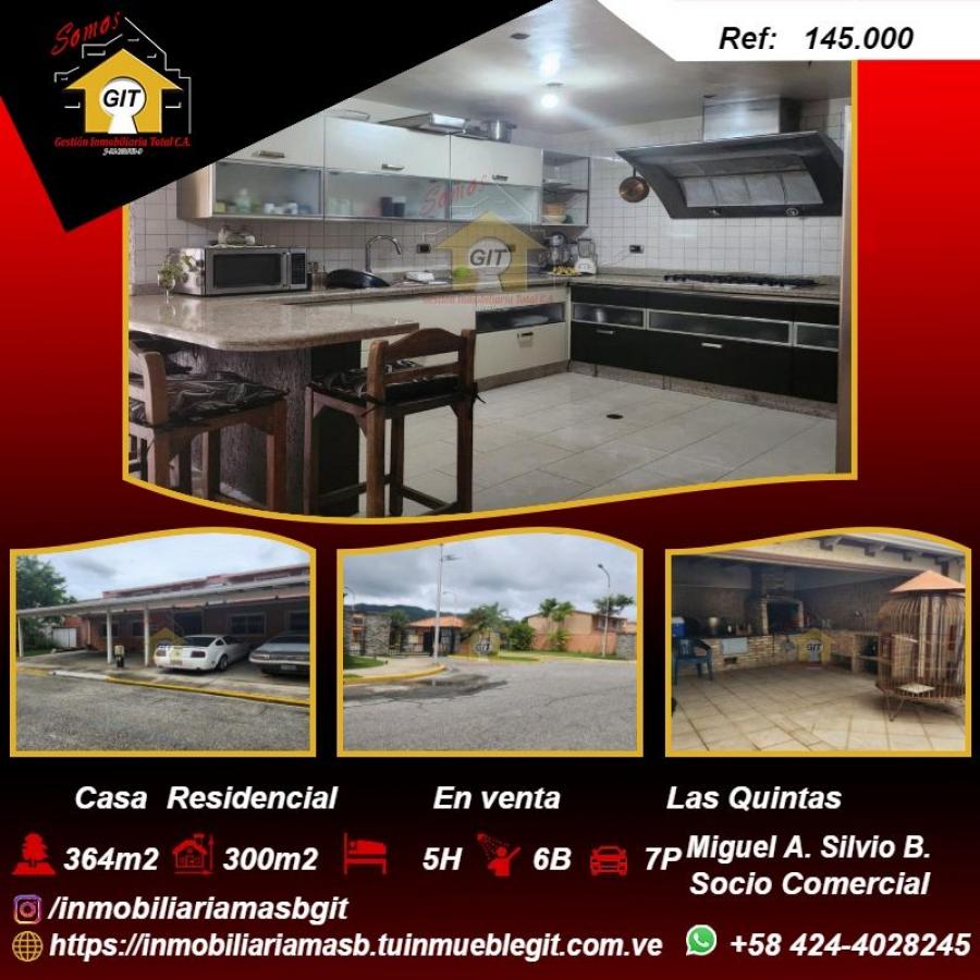 Foto Casa en Venta en Las Quintas, Naguanagua, Carabobo - U$D 145.000 - CAV201539 - BienesOnLine