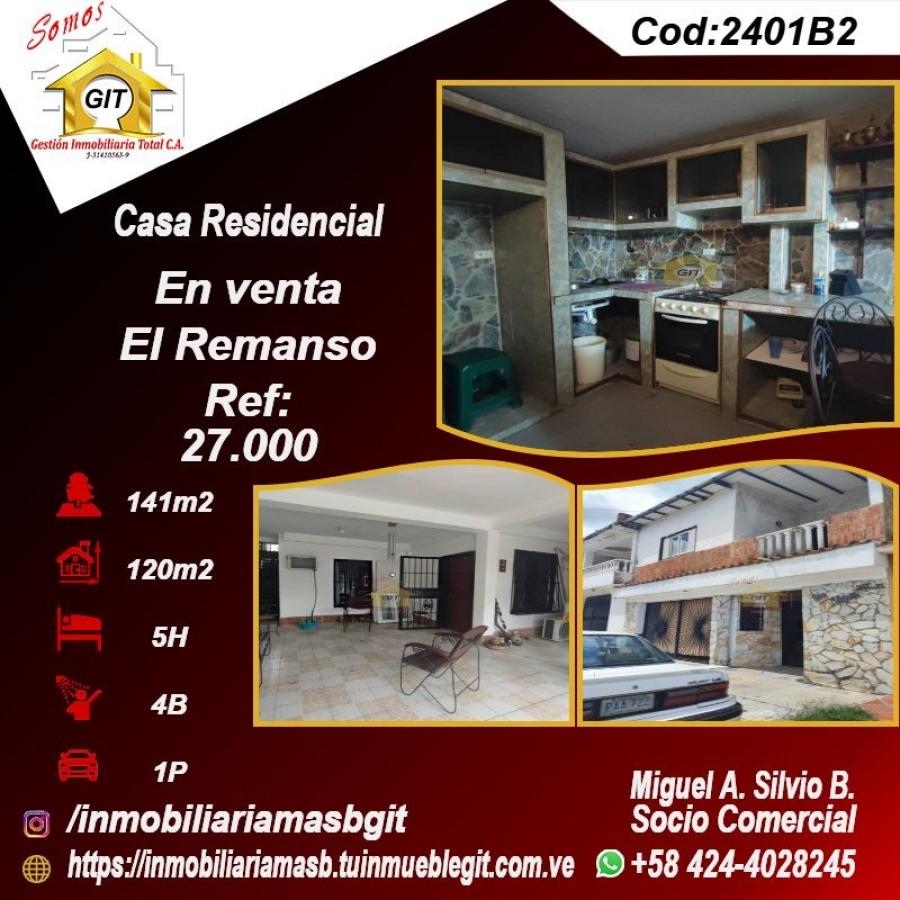 Foto Casa en Venta en El Remanso, San Diego, Carabobo - U$D 27.000 - CAV217176 - BienesOnLine