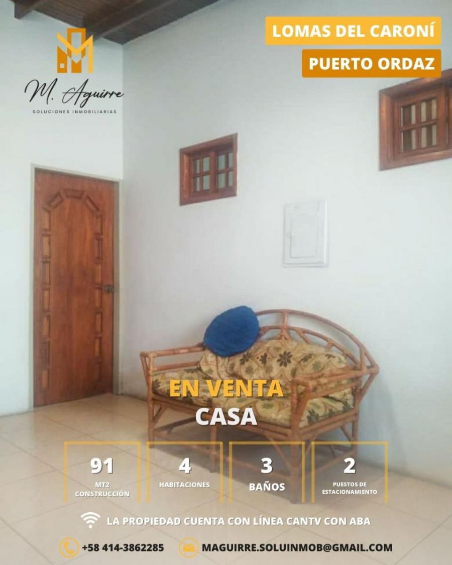 Foto Casa en Venta en UNARE, Ciudad Guayana, Bolvar - U$D 28.000 - CAV219695 - BienesOnLine