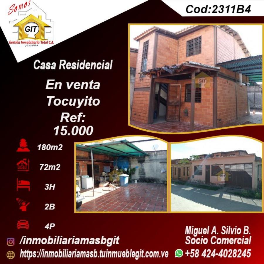 Foto Casa en Venta en Altos de Uslar, Tocuyito, Carabobo - U$D 12.000 - CAV213528 - BienesOnLine