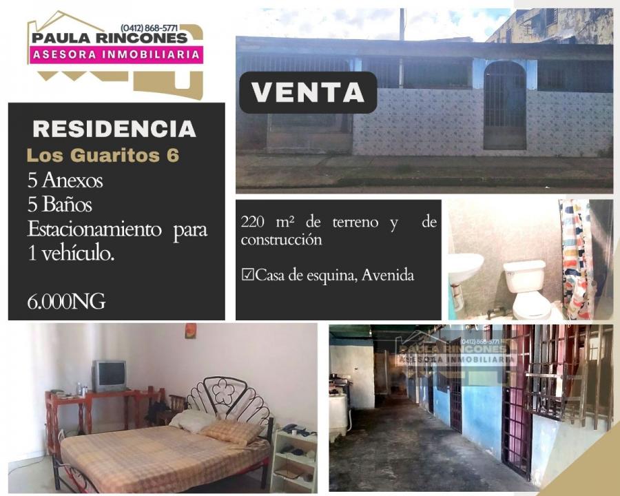 Foto Casa en Venta en Los godos, Los guaritos 6, Monagas - CAV166675 - BienesOnLine