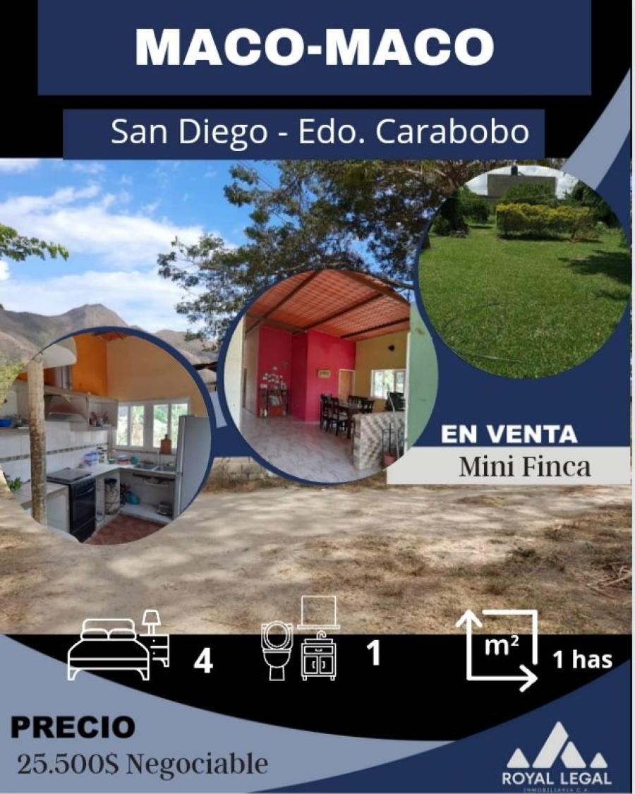 Foto Finca en Venta en San Diego, San Diego, Carabobo - 1 hectareas - U$D 25.500 - FIV208701 - BienesOnLine
