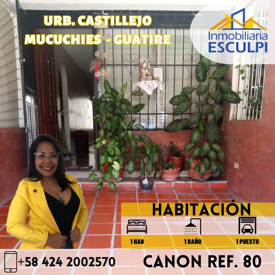 Foto Habitacion en Alquiler en Castillejo, Guatire, Miranda - U$D 80 - A222137 - BienesOnLine