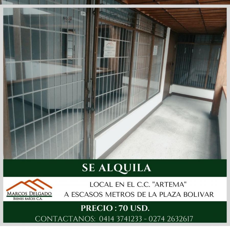 Foto Local en Alquiler en EL Sagrario / 5101, Mrida, Mrida - U$D 80 - LOA183493 - BienesOnLine