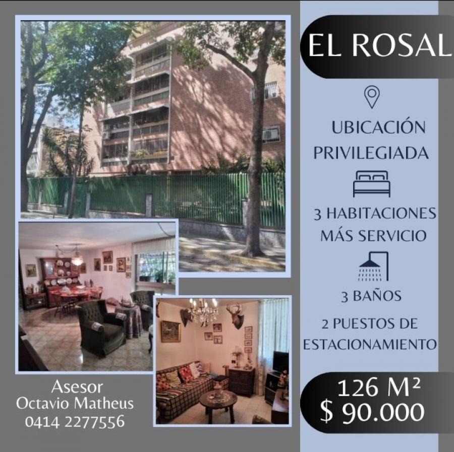 Foto Apartamento en Venta en El Rosal, Chacao, Distrito Federal - U$D 90.000 - APV192600 - BienesOnLine