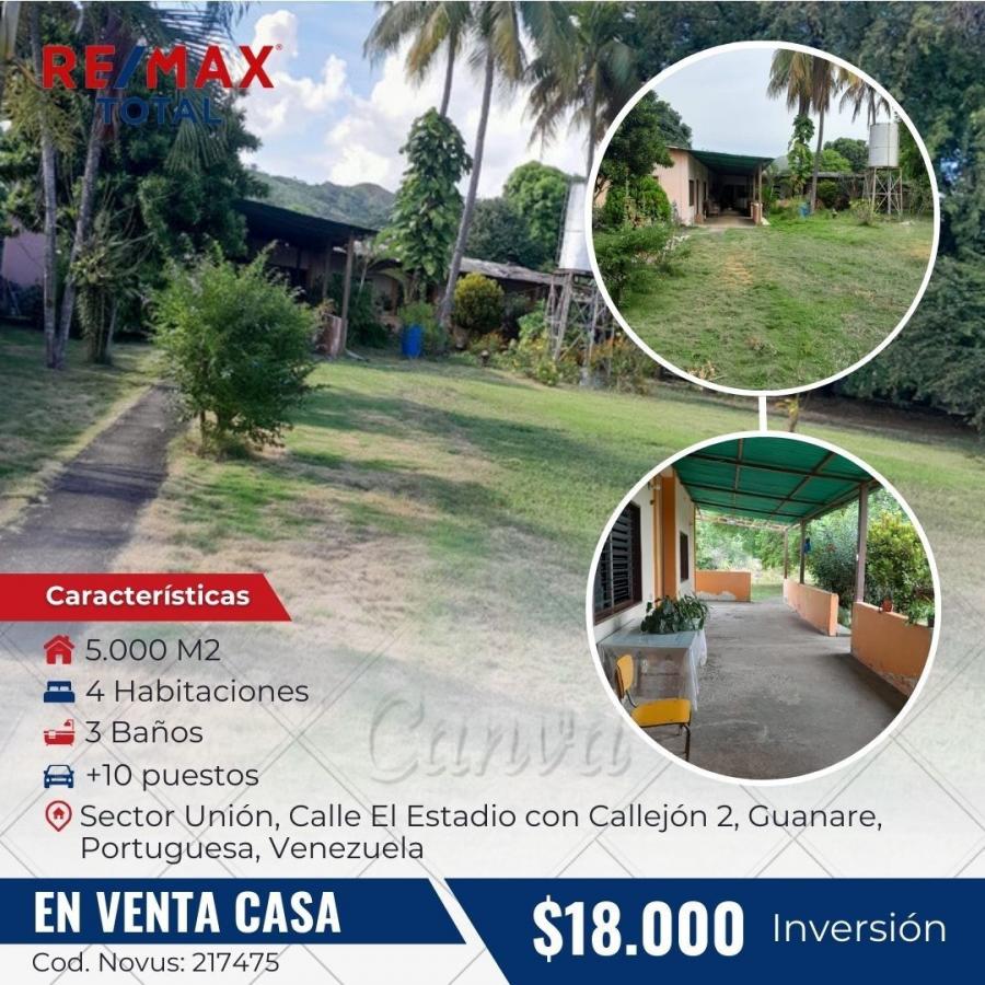 Foto Casa en Venta en Guanare, Portuguesa - U$D 18.000 - CAV218719 - BienesOnLine