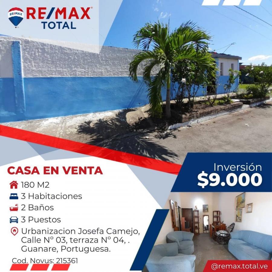 Foto Casa en Venta en Guanare, Portuguesa - U$D 8.999 - CAV218802 - BienesOnLine