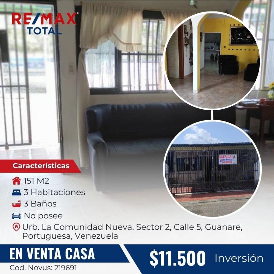 Foto Casa en Venta en Guanare, Portuguesa - U$D 11.500 - CAV218695 - BienesOnLine