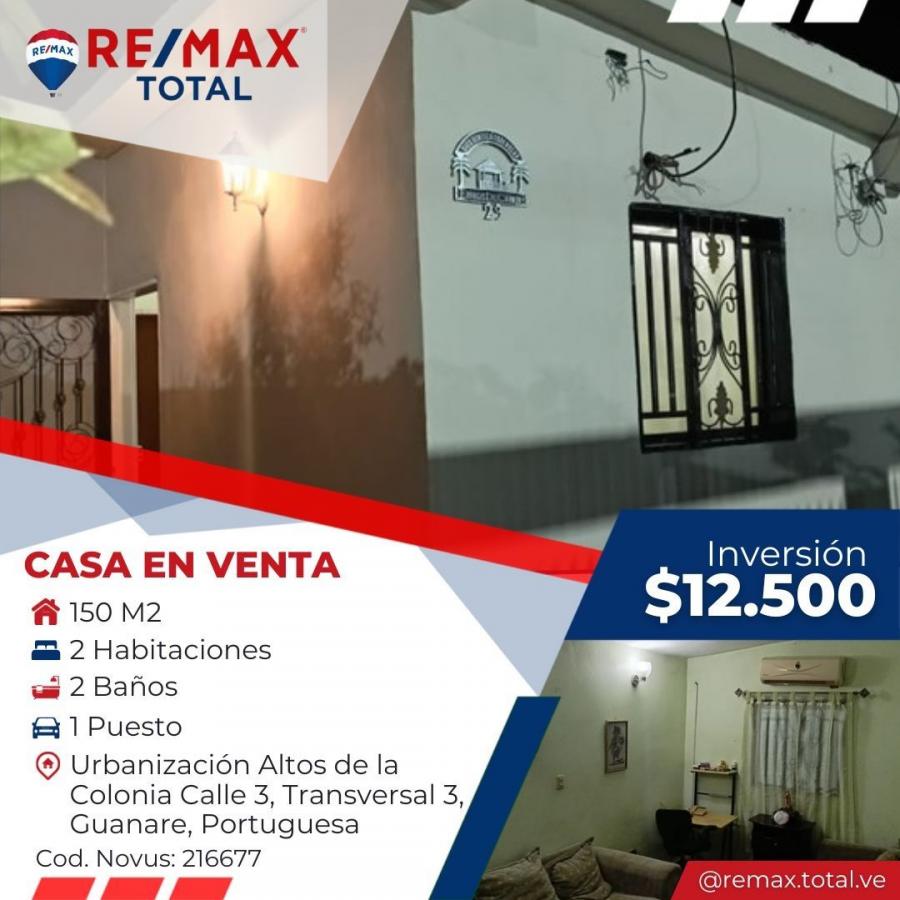 Foto Casa en Venta en Guanare, Portuguesa - U$D 12.500 - CAV218725 - BienesOnLine