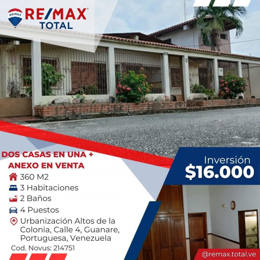 Foto Casa en Venta en Guanare, Portuguesa - U$D 16.000 - CAV218811 - BienesOnLine
