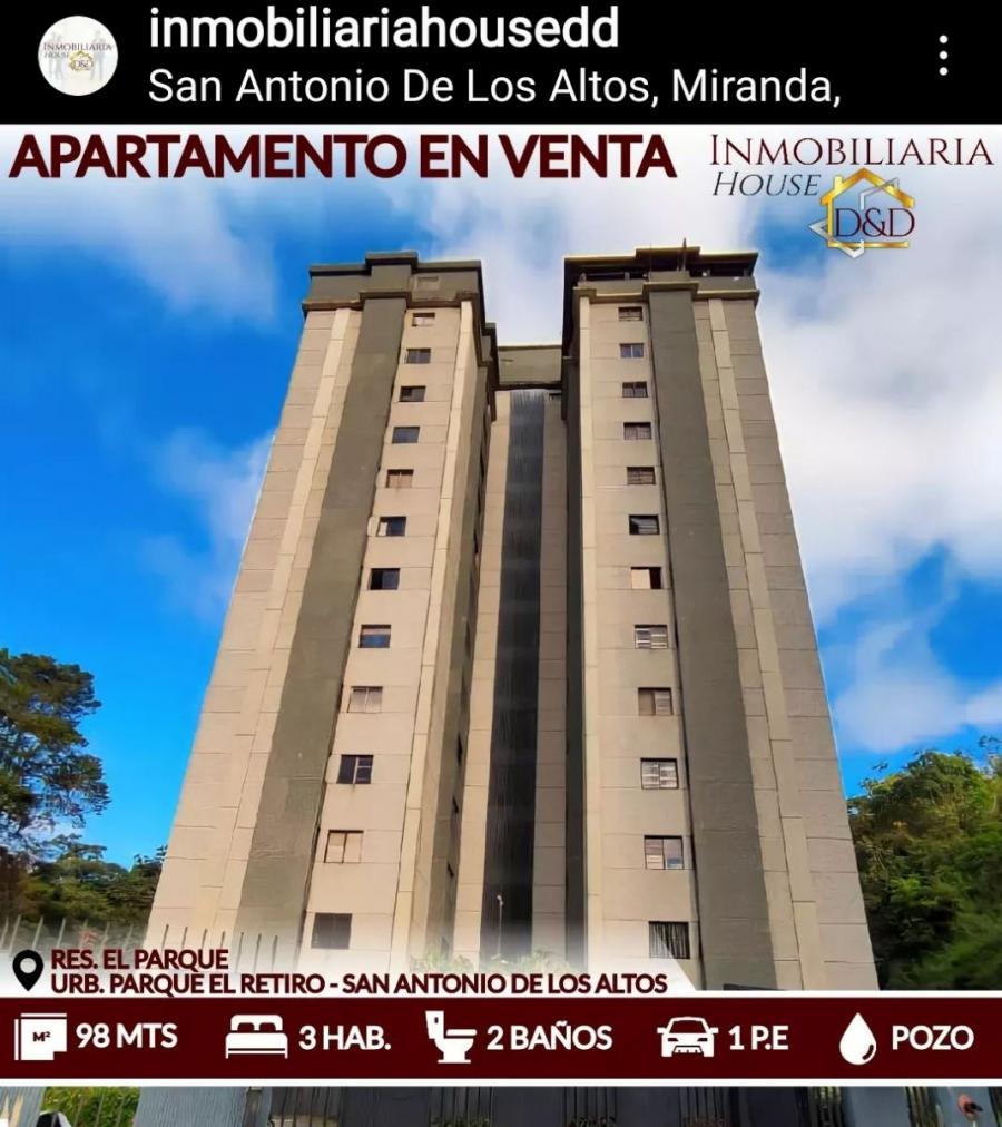 Foto Apartamento en Venta en Los Salias, Urbanizacin Parque El Retiro, Miranda - U$D 58.000 - APV197603 - BienesOnLine