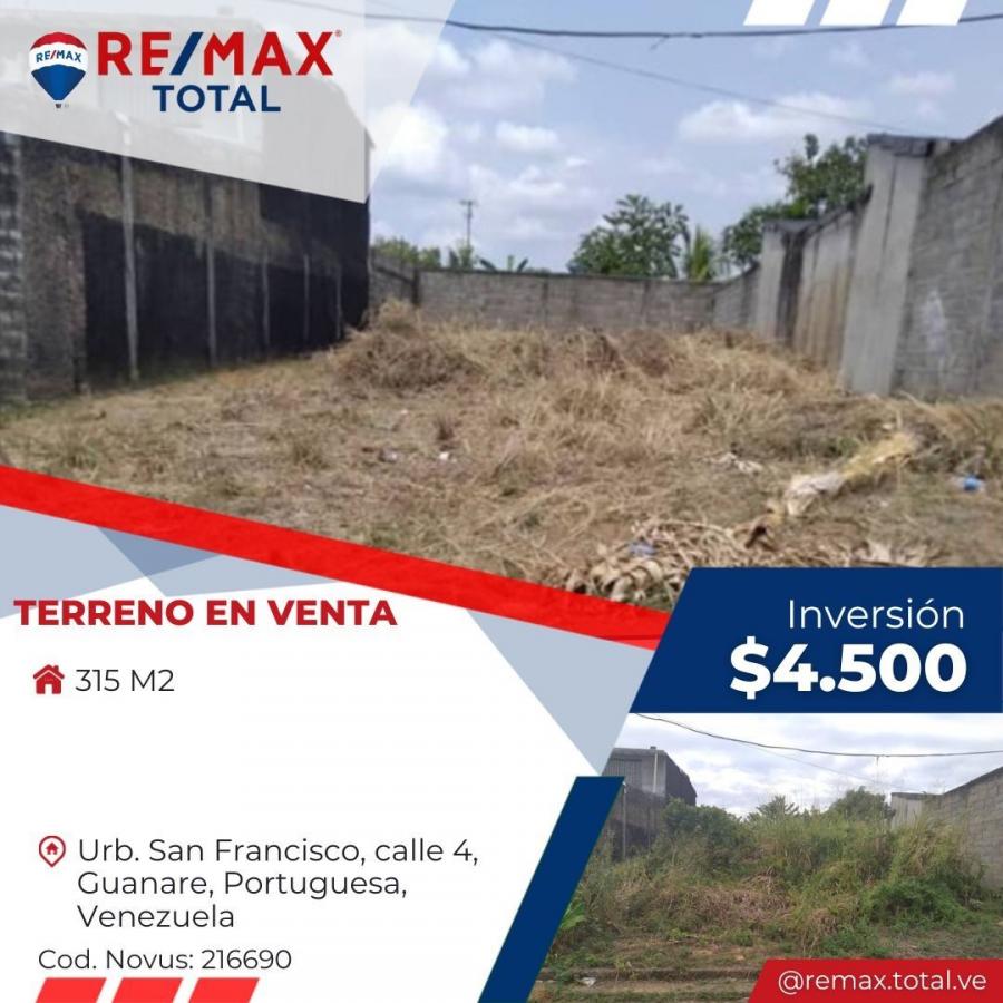 Foto Terreno en Venta en Guanare, Portuguesa - U$D 4.500 - TEV218724 - BienesOnLine