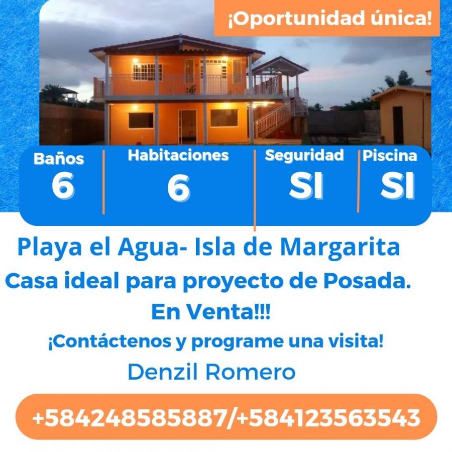 Foto Casa en Venta en Municipio Antoln del Campo, Playa El Agua, Nueva Esparta - U$D 55.000 - CAV176919 - BienesOnLine