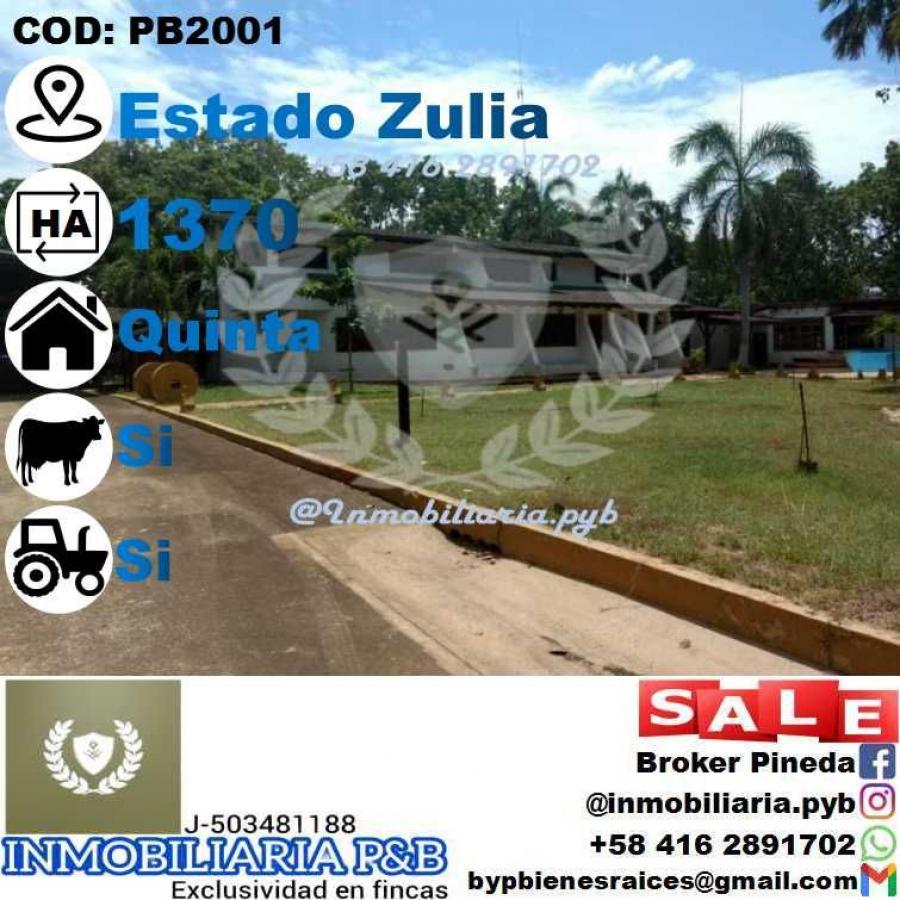 Foto Finca en Venta en Machiques, Zulia - 1370 hectareas - U$D 1.900.000 - FIV194014 - BienesOnLine