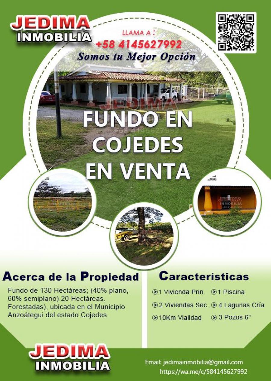 Foto Finca en Venta en Ciudad de Cojedes, Cojedes - U$D 200.000 - FIV167748 - BienesOnLine