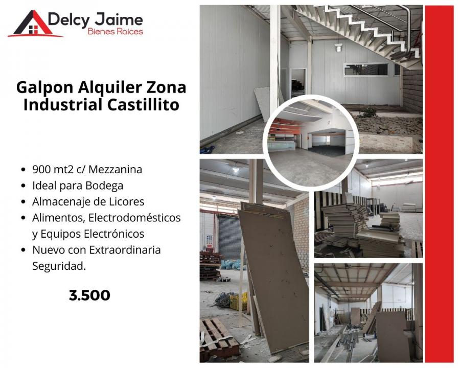 Foto Galpon en Alquiler en Zona Industrial Castillito, Valencia, Carabobo - U$D 3.500 - GAA191072 - BienesOnLine