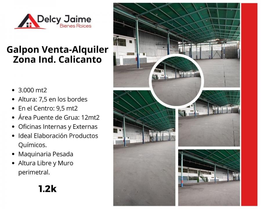 Foto Galpon en Venta en Zona Industrial Calicanto, Valencia, Carabobo - U$D 1.200.000 - GAV180819 - BienesOnLine