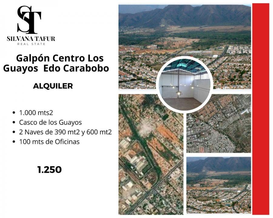 Foto Galpon en Alquiler en Zona Industrial Los Guayos, Los Guayos, Carabobo - U$D 1.250 - GAA192791 - BienesOnLine