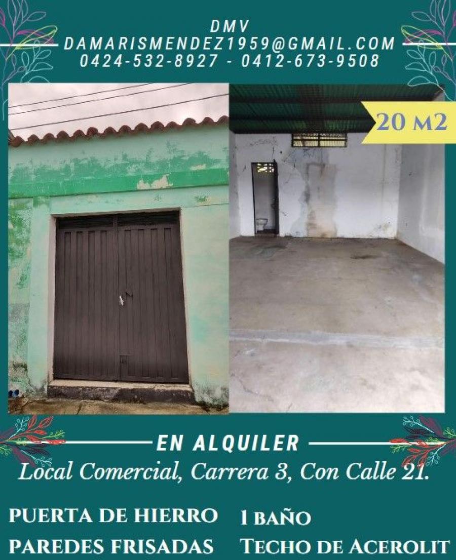 Foto Local en Alquiler en Guanare, Portuguesa - U$D 50 - LOA173564 - BienesOnLine